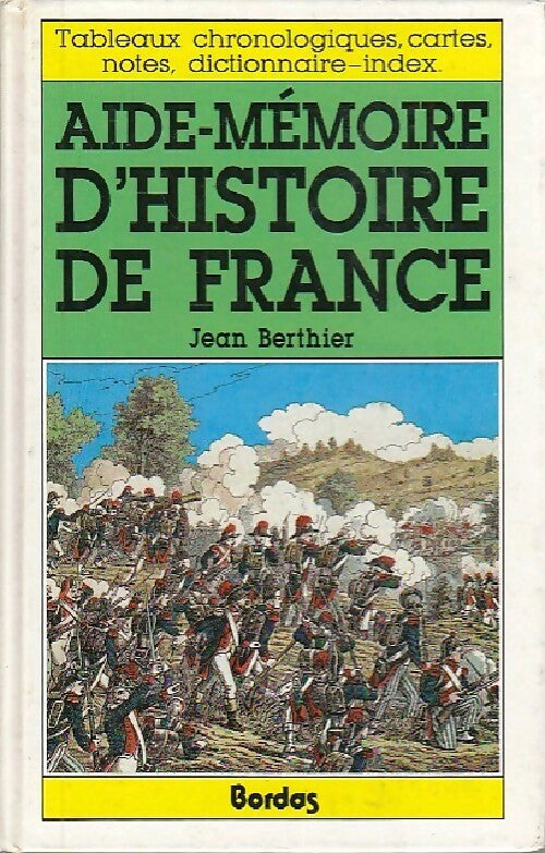 Livrenpoche : Aide-mémoire d'Histoire de France - Jean Berthier - Livre
