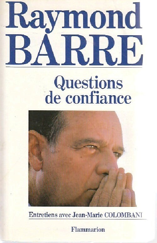 Livrenpoche : Questions de confiance - Raymond Barre - Livre