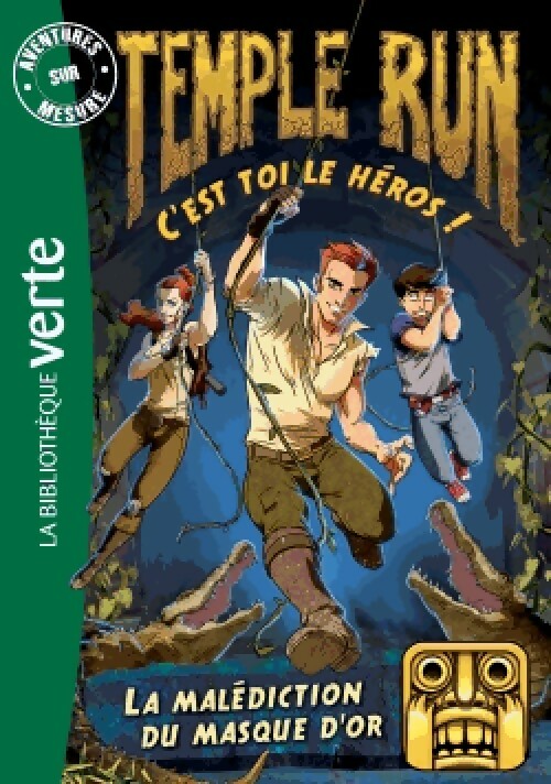 Livrenpoche : Temple run Tome II : La malédiction du masque d'or - Inconnu - Livre