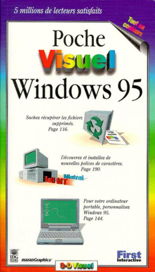 Windows 95 - MaranGraphics -  Poche Visuel - Livre