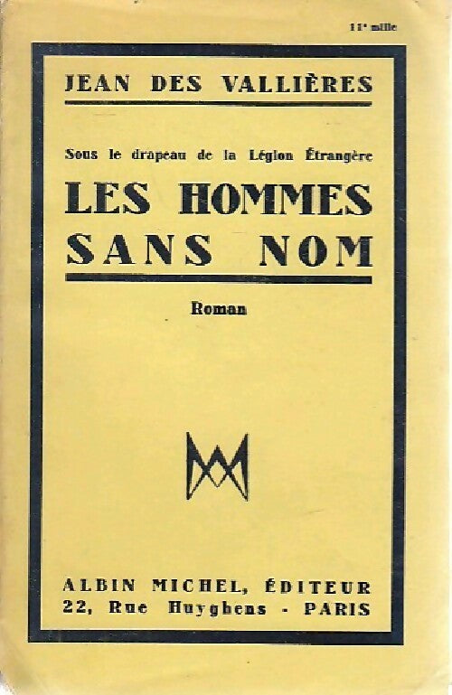 Livrenpoche : Les hommes sans nom - Jean Des Vallières - Livre