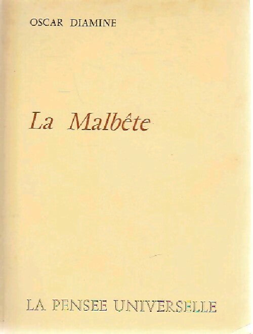 Livrenpoche : La malbête - Oscar Diamine - Livre