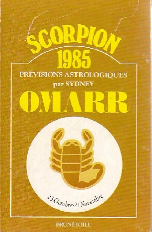 Livrenpoche : Scorpion 1985 - Sydney - Livre