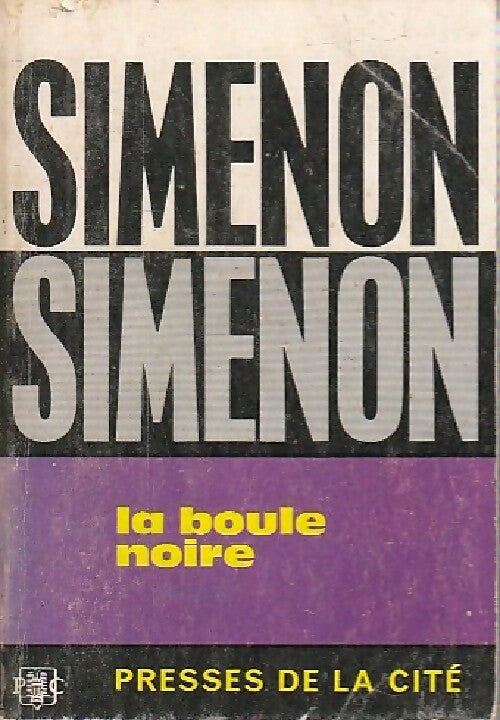Livrenpoche : La boule noire - Georges Simenon - Livre
