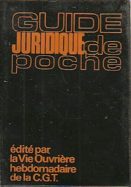 Livrenpoche : Guide juridique de poche 1971 - Collectif - Livre