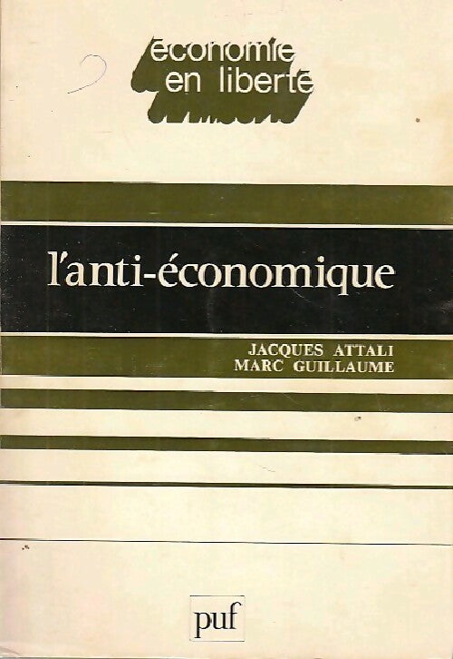 Livrenpoche : L'Anti-économique - Madeleine Guillaume - Livre