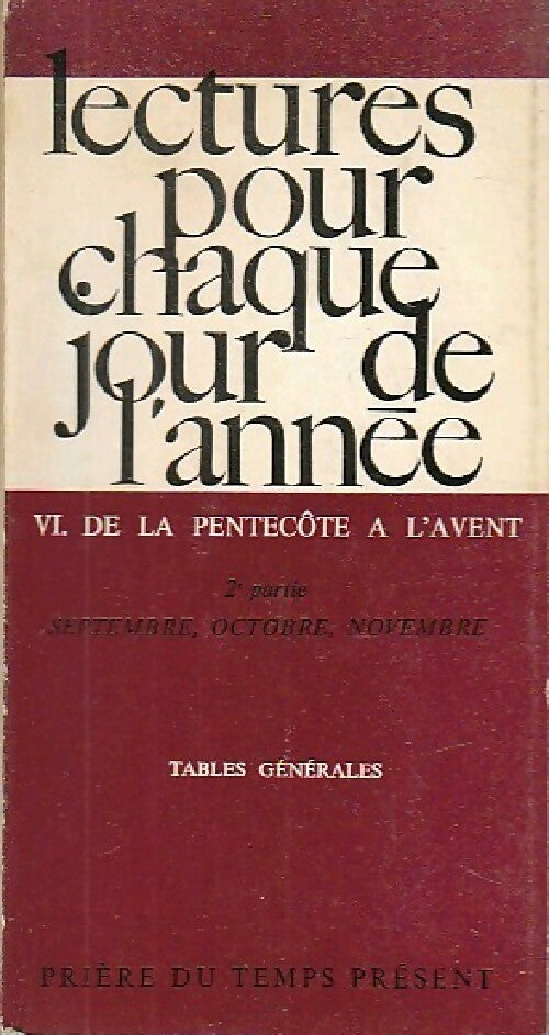 Livrenpoche : De la pentecôte à l'avent 2e partie - Inconnu - Livre