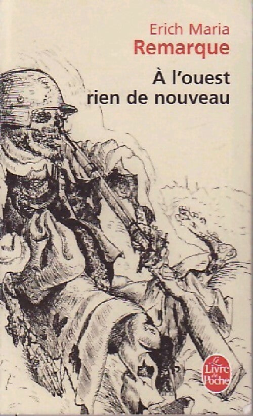 Livrenpoche : A l'ouest, rien de nouveau - Erich Maria Remarque - Livre