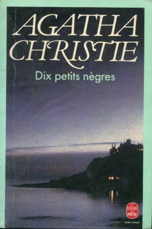 Livrenpoche : Dix petits nègres - Agatha Christie - Livre