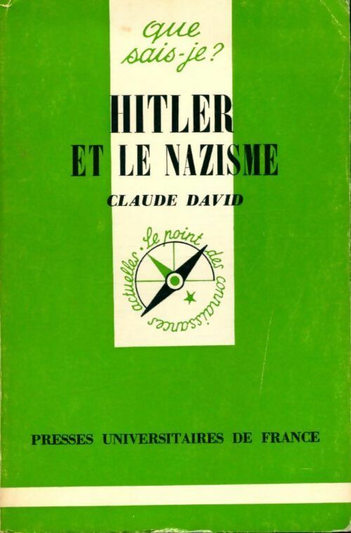 Livrenpoche : Hitler et le nazisme - Claude David - Livre