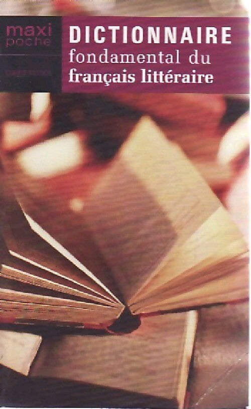 Livrenpoche : Dictionnaire fondamental du français littéraire - Gérard Conio - Livre