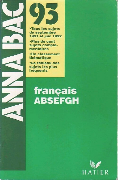 Livrenpoche : Français ABSEFGH, 1993 - Christine Géray - Livre