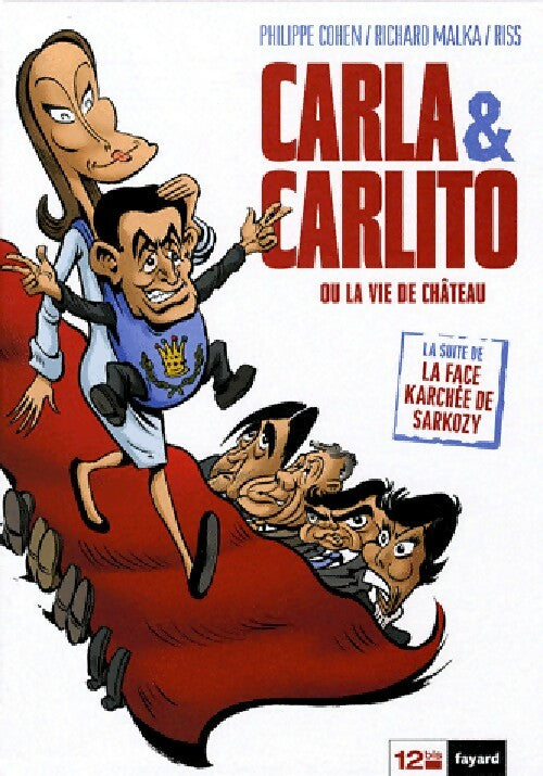Carla & Carlito - Philippe Cohen -  Fayard BD - Livre