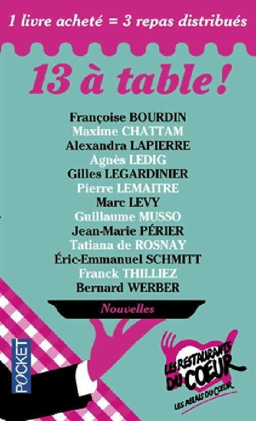 Livrenpoche : 13 à Table ! - Collectif - Livre