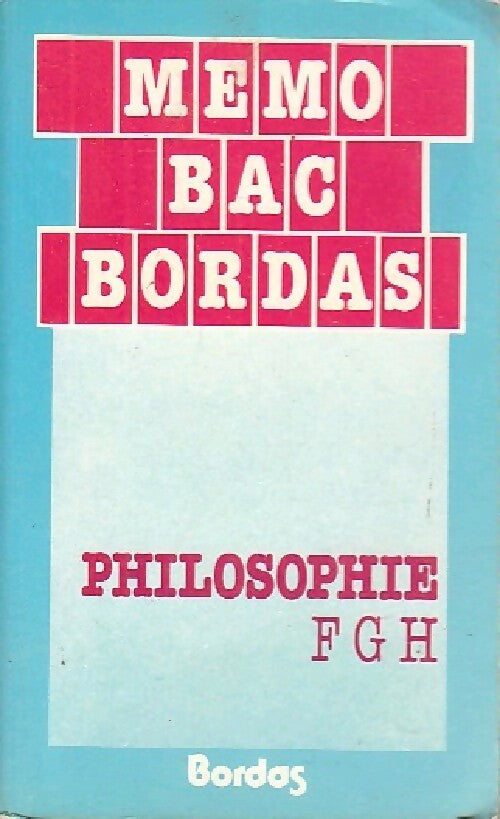Livrenpoche : Philosophie Terminales F,G,H - Christian Roche - Livre