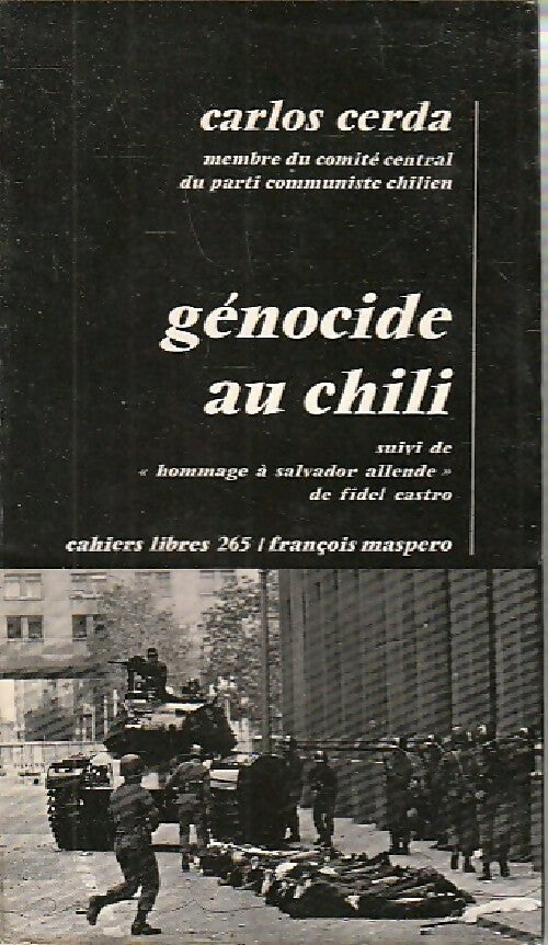 Livrenpoche : Génocide au Chili - Carlos Cerda - Livre