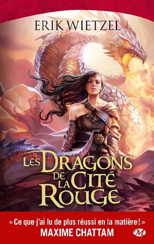 Les dragons de la cité rouge - Erik Wietzel - Livre