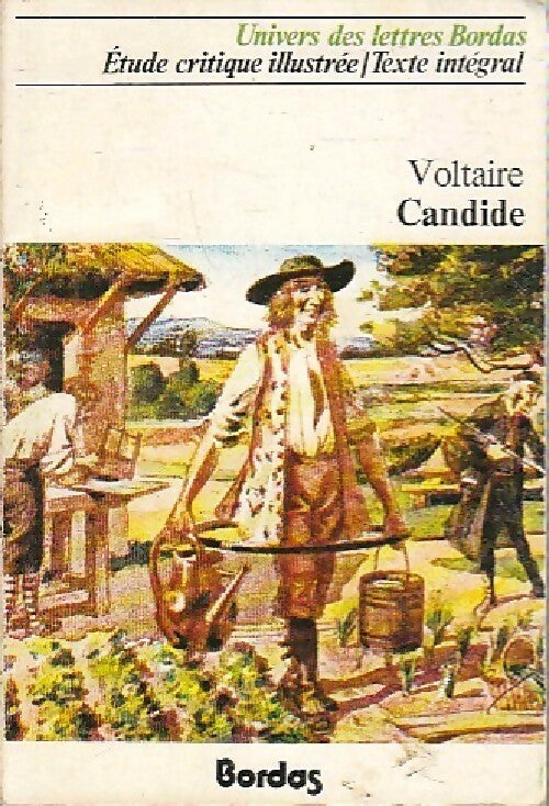 Candide - Voltaire -  Univers des Lettres - Livre