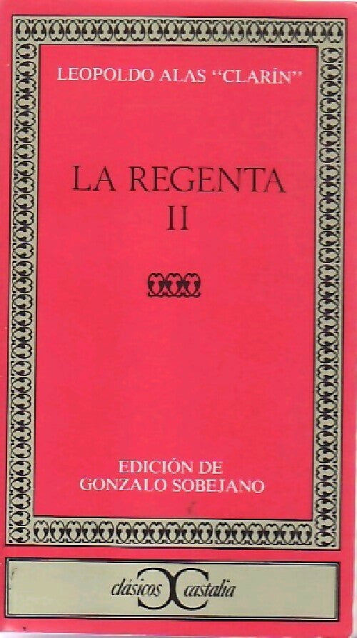 Livrenpoche : La regenta T II - Leopoldo Alas Clarin - Livre