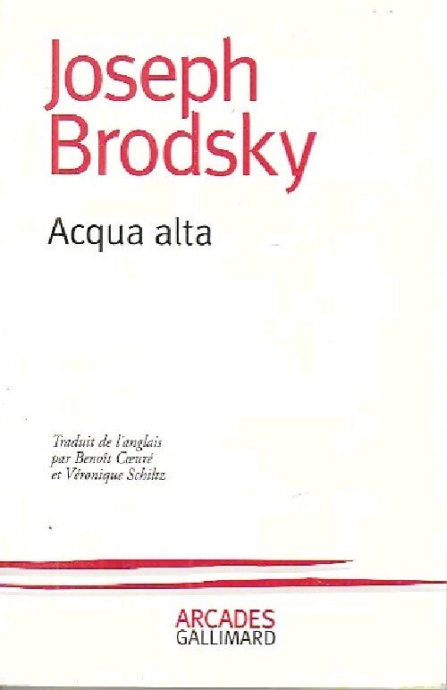 Acqua alta - Joseph Brodsky - Livre