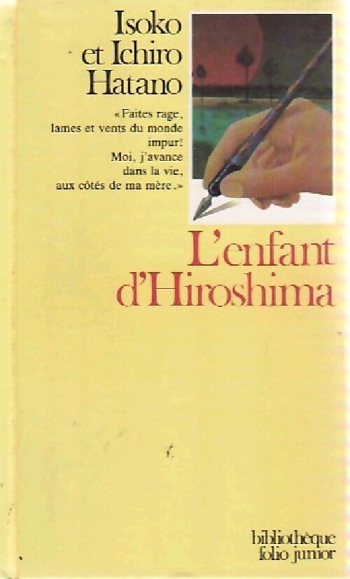 Livrenpoche : L'enfant d'Hiroshima - Isoko Hatano - Livre