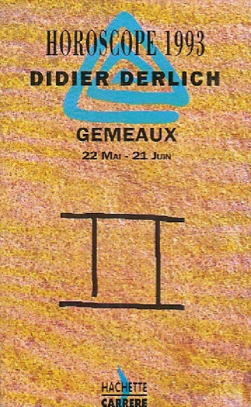 Livrenpoche : Gémeaux 1993 - Didier Derlich - Livre