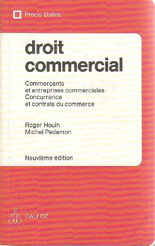 Livrenpoche : Droit commercial - Roger Houin - Livre