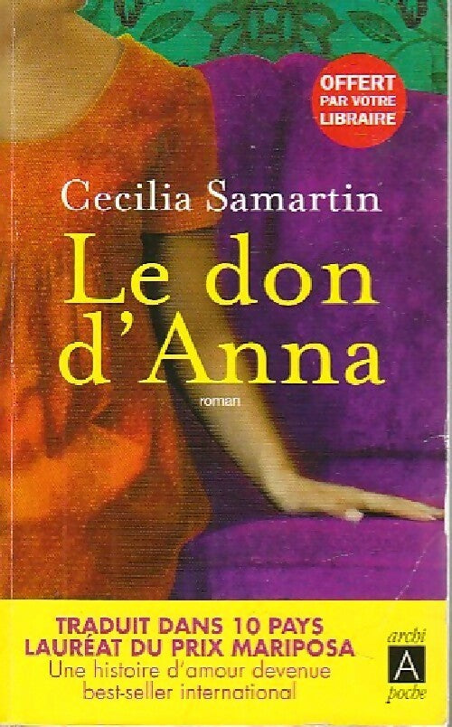 Livrenpoche : Le don d'Anna - Cecilia Samartin - Livre