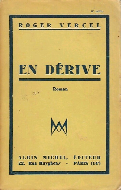 Livrenpoche : En dérive - Roger Vercel - Livre