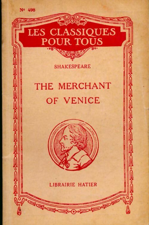 Livrenpoche : The merchant of Venice - William Shakespeare - Livre