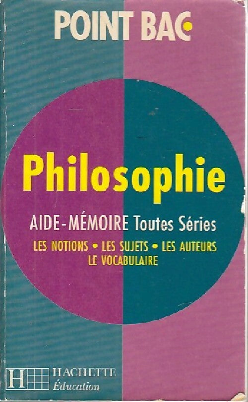 Livrenpoche : Philosophie : Aide-mémoire - Sylvie Matton - Livre