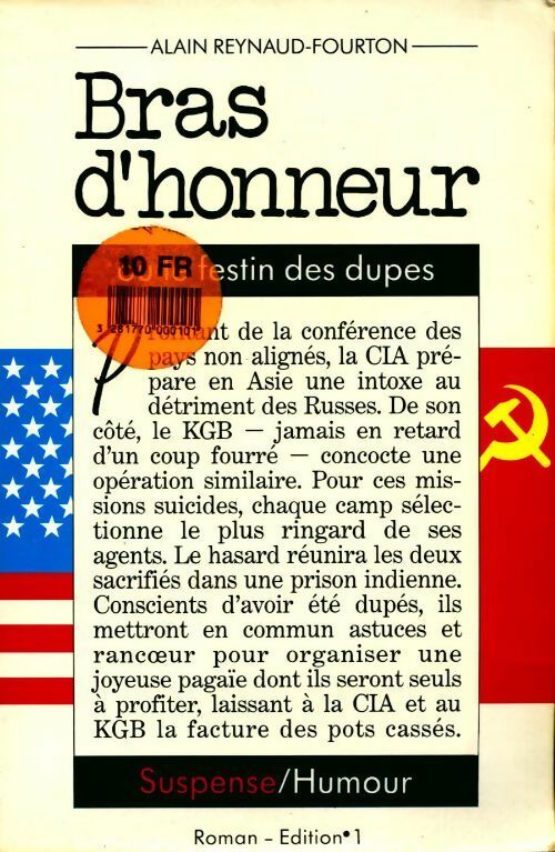 Livrenpoche : Bras d'honneur - Alain Reynaud-Fourton - Livre