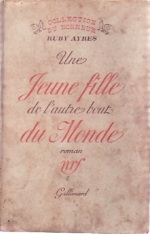 Livrenpoche : Une jeune fille de l'autre bout du monde - Ruby Ayres - Livre