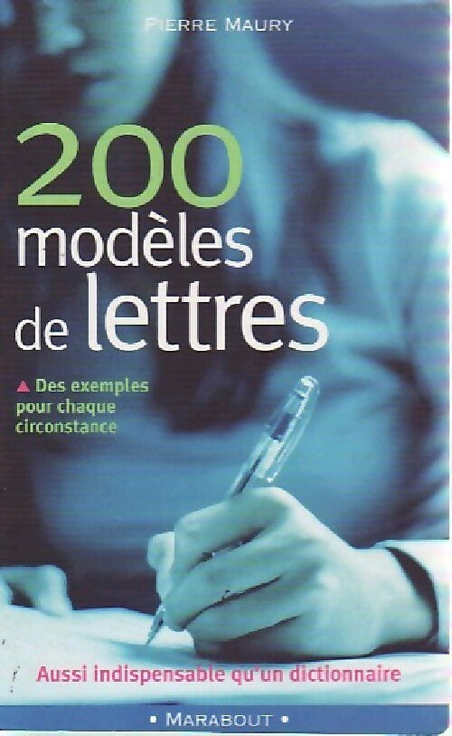 Livrenpoche : 200 modèles de lettres - Pierre Maury - Livre