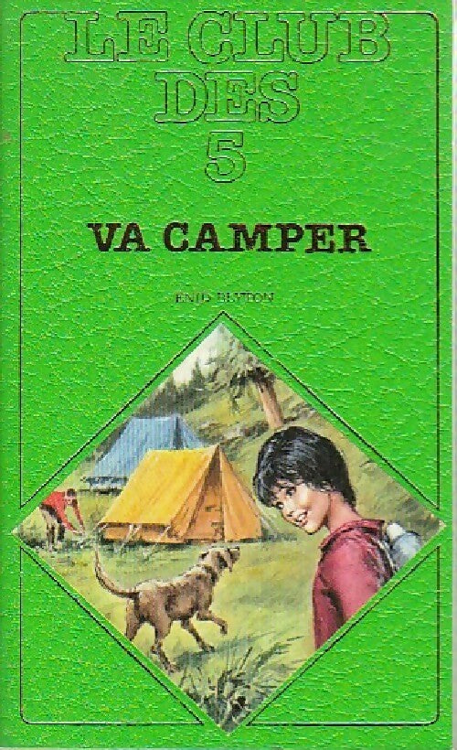 Livrenpoche : Le club des cinq va camper - Enid Blyton - Livre
