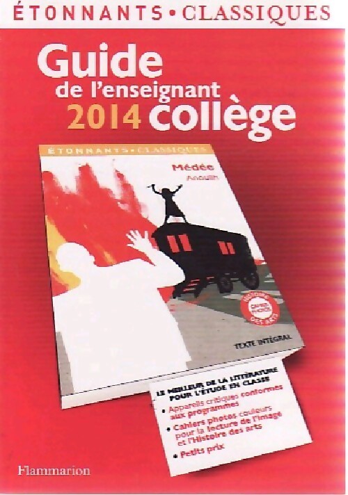 Guide de l'enseignant collège 2014 - Inconnu - Livre