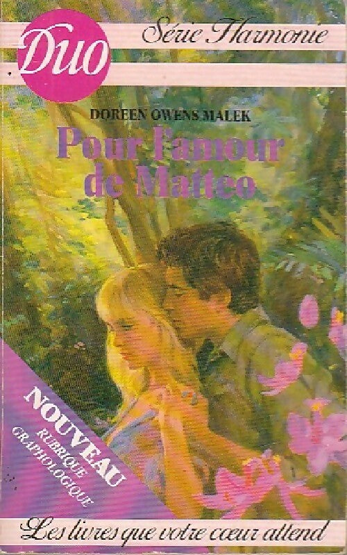 Livrenpoche : Pour l'amour de Matteo - Doreen Owens Malek - Livre
