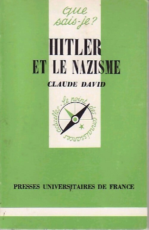 Hitler et le nazisme - Claude David - Livre