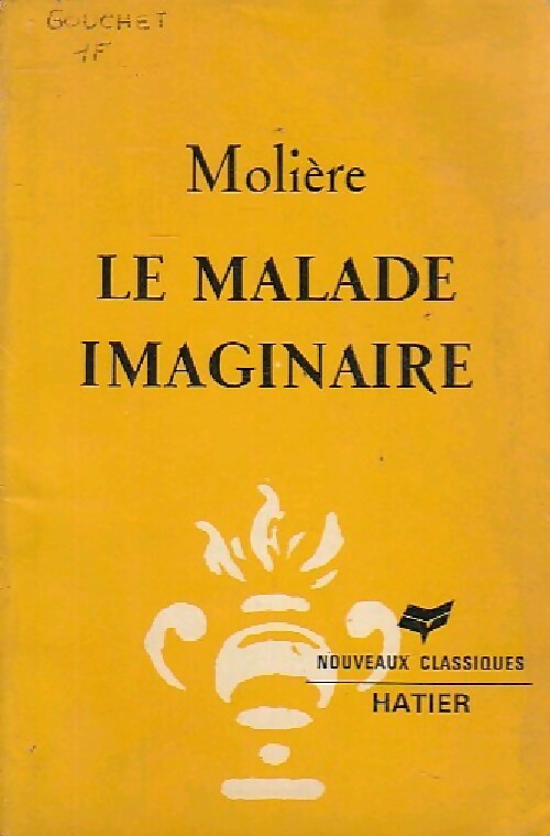Livrenpoche : Le malade imaginaire - Molière, Kutukdjian Garance - Livre