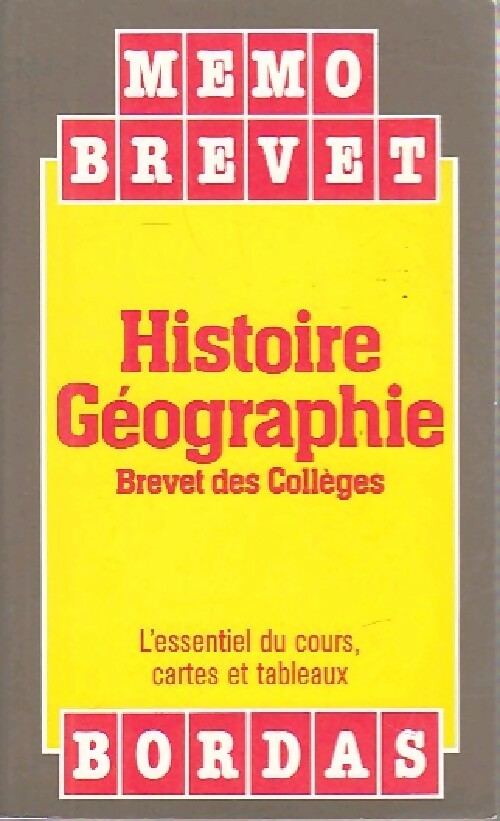 Livrenpoche : Histoire & géographie - Raphaëlle Denizeau, Pierre-Alain Rogues, Jean-Marc Wolff - Livre