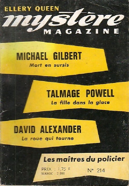 Livrenpoche : Mystère magazine n°214 - Collectif - Livre