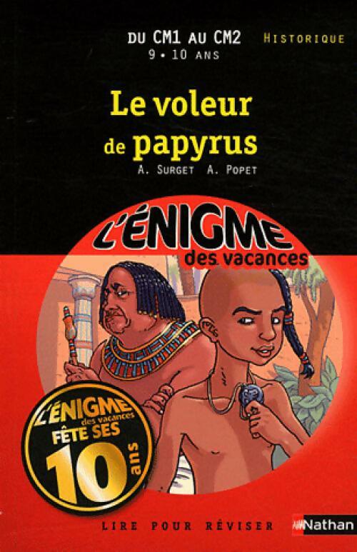 Livrenpoche : Le voleur de papyrus - Alain Surget - Livre