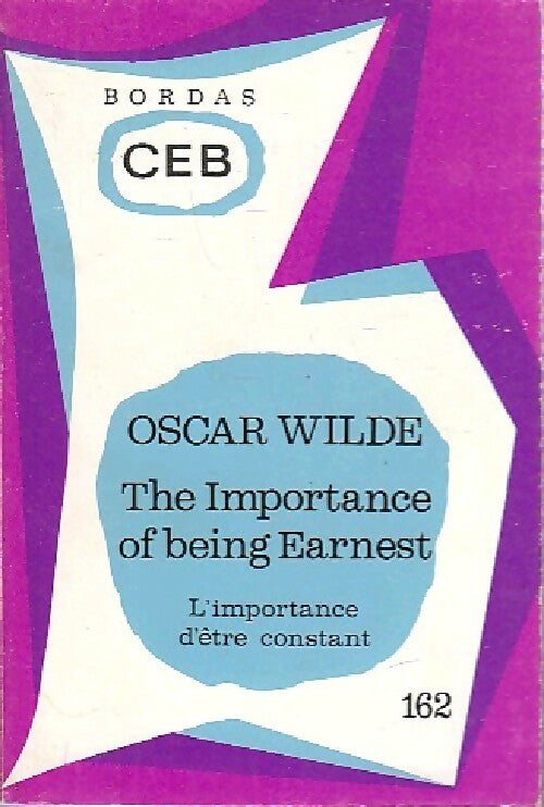Livrenpoche : The importance of being Earnest - Oscar Wilde - Livre