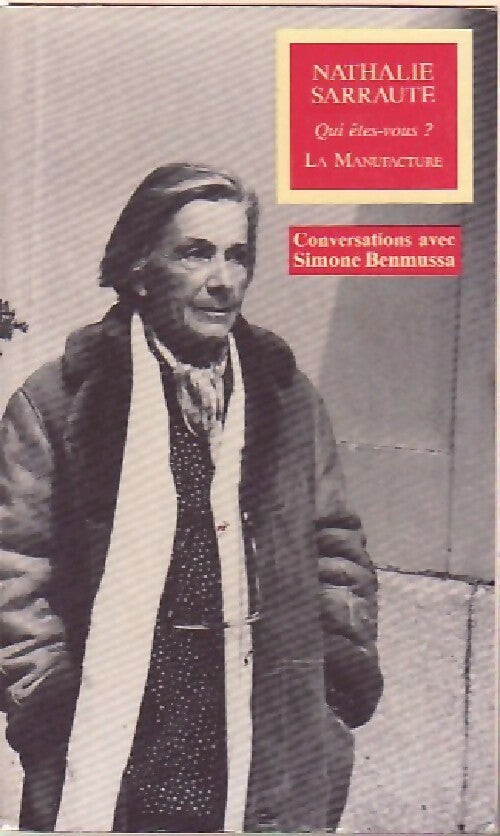 Livrenpoche : Qui êtes-vous? Conversations avec Simonde Benmussa - Nathalie Sarraute - Livre