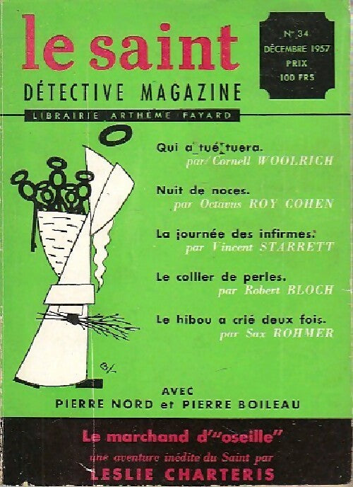 Le Saint n°34 - Collectif -  Le Saint. Détective magazine - Livre