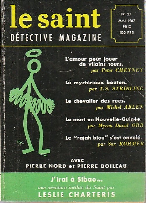 Le Saint n°27 - Collectif -  Le Saint. Détective magazine - Livre