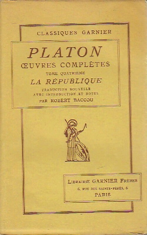 Livrenpoche : Oeuvres complètes Tome IV - Platon - Livre