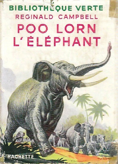 Poo Lorn l'éléphant - Reginald Campbell - Livre