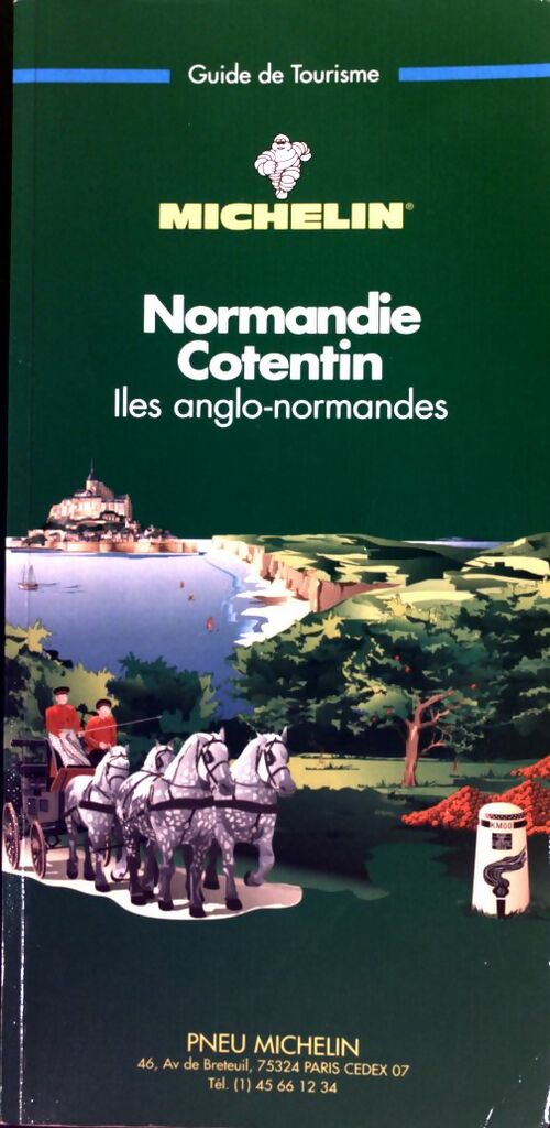 Normandie / Cotentin / Îles anglo-normandes - Inconnu -  Le Guide vert - Livre