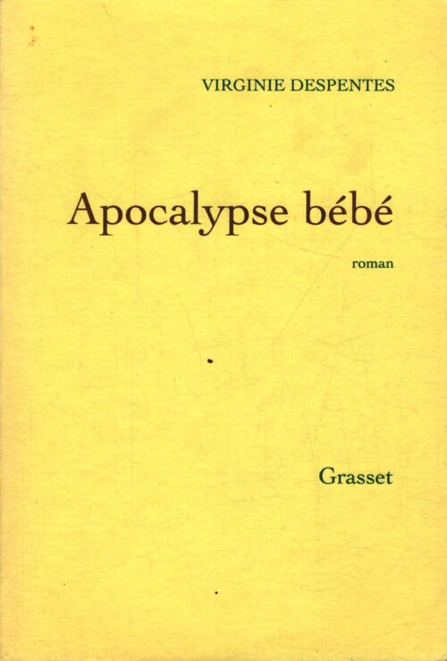 Apocalypse bébé - Virginie Despentes - Livre